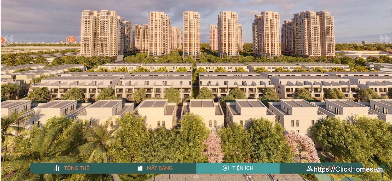 Ảnh minh hoạ: View 360 Vinhomes Green City góc 1 - quan sát Khu Nhà Chung Cư Cao Tầng
